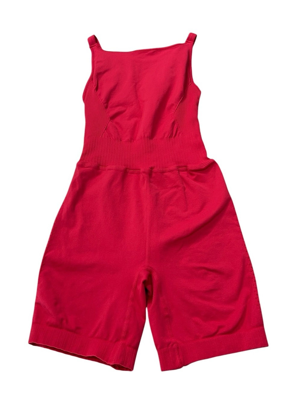 Free People Movement Good Karma Runsie Sz XS Romper Shorty Silhouette - Picture 7 of 11